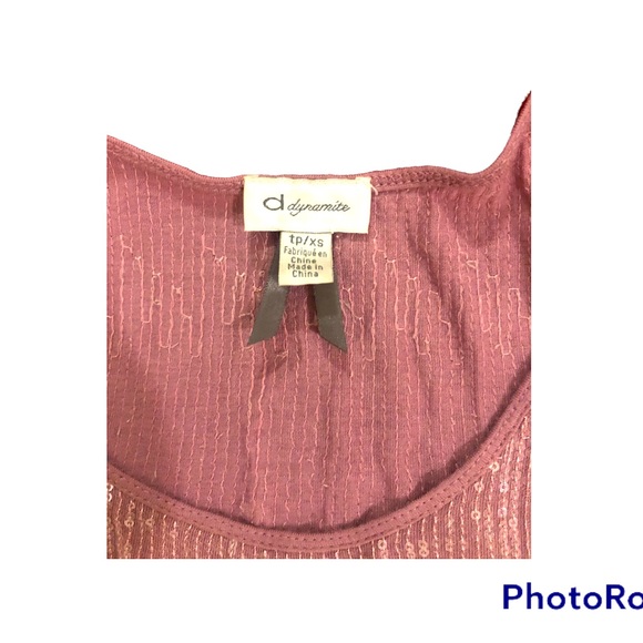 Chic and sparkly tank top from dynamite - Picture 2 of 3